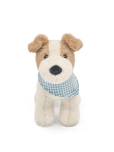 Peluche de Fox Terrier <span class=keywords><strong>Peludo</strong></span> de 7 Pulgadas, Relleno de Algodón PP, Tela Súper Suave, Juguete Antiestrés para Niños, Animal Salvaje Lavable - Product Image 2