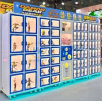 Wangerbao Distributeur de Jouets à Capsules Gacha Premium à Monnayeur, Boîte à Prix et Casier à Primes d'Arcade, 1 An de Divertissement Garanti