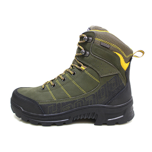 Chaussures en cuir nubuck véritable de haute qualité, fabriquées en usine, OEM ODM, imperméables, populaires pour la randonnée, les voyages en plein air, pour hommes et femmes - Product Image 2