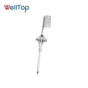 20.056 WELLTOP Dobradiça Ajustável de Ferro Prateado para Sofá, Conector de Móveis, Mecanismo de Apoio de Braço, Dobradiça de Encosto de Cozinha, Preço Acessível - Product Image 5