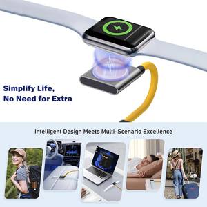 <span class=keywords><strong>Chargeur</strong></span> sans fil magnétique puissant 5W à charge rapide pour <span class=keywords><strong>montre</strong></span> <span class=keywords><strong>connectée</strong></span>, avec puce intelligente/contrôle de la température/protection contre les surintensités - Product Image 1