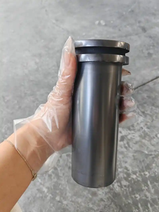 Creuset en graphite de haute pureté, mince et haut, pour la fusion et l'analyse des métaux précieux, résistant aux hautes températures et à la corrosion - Product Image 2