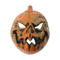 Masque de citrouille d'horreur d'Halloween, masque de citrouille maléfique, accessoires de costume de jeu de rôle, accessoires en PU
