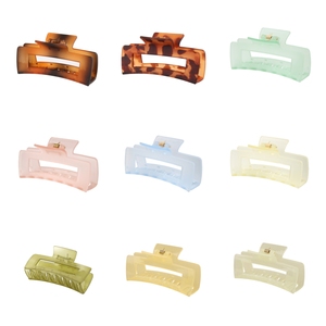 Fermacapelli a Forma di Squalo in ABS per Donne, Grandi Clip Antiscivolo Traforate per <span class=keywords><strong>Capelli</strong></span> Spessi, Logo Personalizzato, Vendita all'Ingrosso - Product Image 1