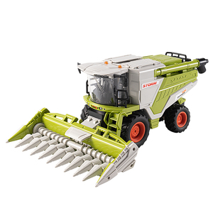 YYRC 2in1 RC ferme tracteur et pulvérisateur camion Combo 2.4Ghz 4WD Simulation moissonneuse-batteuse jouet pour enfants véhicule éducatif cadeaux bricolage - Product Image 1
