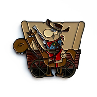 Pièce de monnaie commémorative personnalisée double face, design western cowboy sur mesure, prix abordable