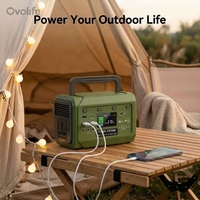 Générateur solaire portable OVO-C3 300W 270Wh 72800mAh à onde sinusoïdale pure avec 8 sorties PD 45W pour le camping et les situations d'urgence