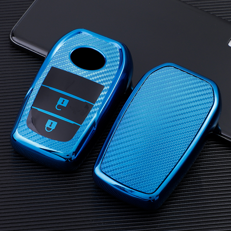 2 Button Blue