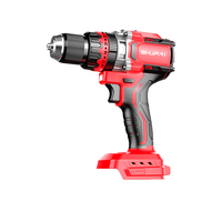 Perceuse sans fil portable haute puissance 21V 160 Nm moteur sans balais à impact de corps en métal nu pour impact manuel en acier à usage professionnel