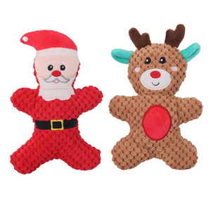 Jouets couineurs de Noël en gros pour animaux de compagnie, jouets couineurs en peluche pas chers pour chiens - Product Image 5