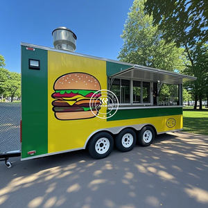 Camion de restauration mobile de rue populaire, prix d'usine 2025, remorque alimentaire avec VIN, chariot personnalisé OEM, concession pour - Product Image 1