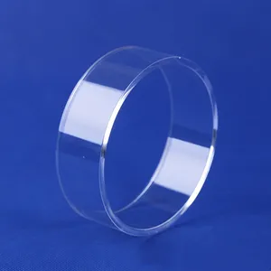 Tubo de vidrio de cuarzo tubo de cultivo fermentación tubo de ensayo proveedor transparente en China