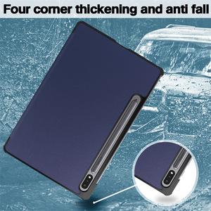 Custodia Protettiva Pieghevole a 360° in Pelle PU Rigida da 14,6 Pollici per Tablet Samsung <span class=keywords><strong>Tab</strong></span> <span class=keywords><strong>S8</strong></span> <span class=keywords><strong>Ultra</strong></span> X900 - Product Image 4