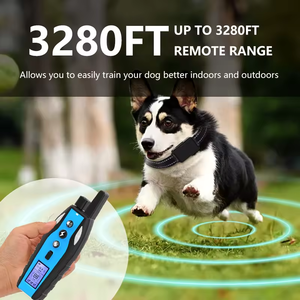 Nuevo <span class=keywords><strong>Collar</strong></span> de Adiestramiento para Perros con Control Remoto de 1000M, Resistente al Agua IP67, Recargable, con Varios Sonidos, Vibraciones y Función Estática - Product Image 3