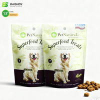 Sachets d'emballage PET pour friandises, aliments pour animaux, 25kg, 15kg, 50kg, feuille d'aluminium pour aliments pour chiens, pour le stockage des sushis