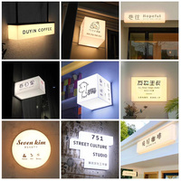 Proveedor Chino de Letreros Luminosos Tridimensionales de Doble Cara para Interiores y Exteriores, Letreros Publicitarios LED