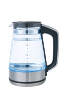 Itop — bouilloire électrique en verre pour maison intelligente, chaudière à eau en verre, température réglable, 1.7 litres