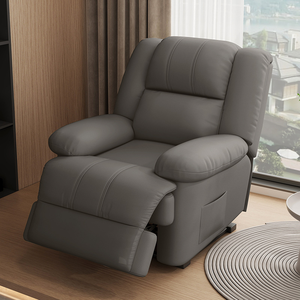 Professional Single Seat <b>Electric</b> <b>Recliner</b> Sofa <b>Chair</b> Living Room <b>Recliner</b> <b>Chair</b> <b>Electric</b> Extendable Design Inflatable Support - Product Image 5