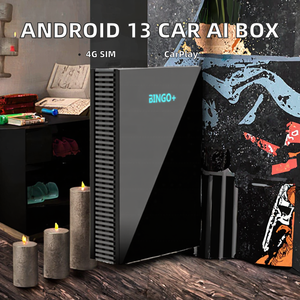 Android 13 Qualcomm 6225 4GB 64GB Caja de Streaming con CarPlay por Cable, Tarjeta SIM 4G, BT, 1 Año de Garantía, Youtube, Netflix, <span class=keywords><strong>BINGO</strong></span>+ - Product Image 2