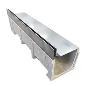 Slot Polymer Concrete Gutter Drain Channel C250 Loading