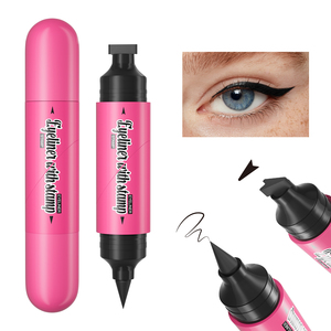 Lápiz Delineador de Ojos Hellokiss de Doble Punta, Secado Rápido, Color Negro Marrón, Resistente al Agua, <span class=keywords><strong>para</strong></span> <span class=keywords><strong>Principiantes</strong></span> en Maquillaje - Product Image 4