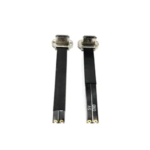 XAJA OEM Piatto Sottile Sottile della flessione FPC Cavo Corto FFC FPV USB 3.1 Tipo c Cavo di Ricarica