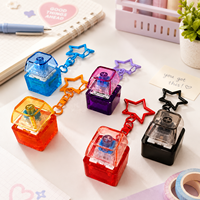 Wholesale PC Mechanical Keyboard Keycap Fidget Button Keychain Clickable Finger Stress Relief Toy Gift Ready Stock