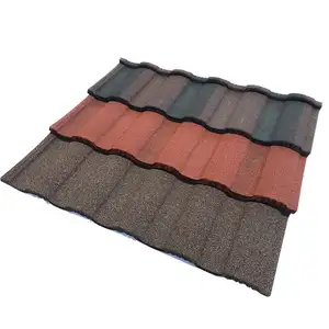 Factory Cheap Price Roman Tiles Roofing Wholesale OEM Color Stone Coated Metal Roof Tile