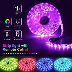 Popular <b>RGB</b> 1M-5M <b>RGB</b> Flexible LED Strip Light USB Connectivity Aluminum Body IP65 for Desktop Screen Backlight Lighting - Product Image 3