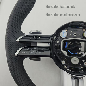 Volante Deportivo de Cuero Perforado de Alta Calidad para Mercedes Benz W177 W213 W204 C257 AMG - Product Image 4