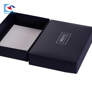 SENCAI Hot-selling Luxury custom Gift Art Pape Top e Base Black Box per l'imballaggio di parrucche - Product Image 4