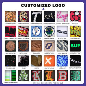 Qianzun OEM Boxy Zweifarbige 100% Baumwolle 5-Panel Kappe mit Stickerei-Logo, Individueller Snapback Vintage Unstrukturierte Snapback-Mütze - Product Image 4