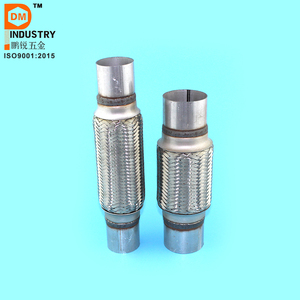 Ad alta pressione in acciaio <span class=keywords><strong>inox</strong></span> muggito Auto silenziatore flessibile tubo di scarico flessibile muggito per impieghi gravosi - Product Image 2