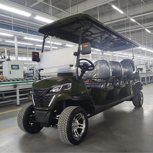 Voiturette de golf électrique tout-terrain 72V pour 4 personnes, avec batterie au lithium, chariot utilitaire électrique - Product Image 1