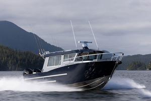 قارب صيد فاخر قابل للتخصيص 27 قدمًا ألومنيوم عالي الجودة للاستجمام المائي وصيد الأسماك خزان مياه يخت رياضي خفيف الوزن - Product Image 2