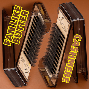 ESSI LASH Meilleures ventes Plateaux de cils volume noir mat en PBT Vente en gros 0.03 0.05mm Extensions de cils faites à la main Mega Volume - Product Image 4