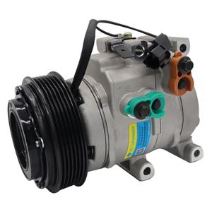 97701-4L000 977011R000 Compresseur de climatisation automobile 12V pour Kia Rio K2 Hyundai Hb20 Verna Hyundai SOLARIS 1.6 - Product Image 4