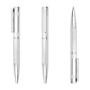 Exquisito Bolígrafo de Metal con Rodillo Giratorio y Recubrimiento Electrolítico, con Figura Grabada y Diseño de Logotipo Personalizado - Product Image 3