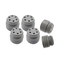 Produits en caoutchouc moulés sur mesure, cônes, bouchons en caoutchouc, embouts à clipser, bouchons en caoutchouc pour tube