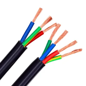 H03VV-F RVV-Kabel mit Bare Copper Multi-Core 3×1,5 mm 3×2,5 mm: Schlussverkauf PVC-Dämmdraht/Kabel aus PVC