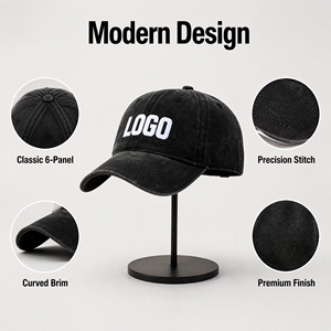 Wholesale Custom Embroidered Logo Washed Baseball Cap – Blank <b>Dad</b> <b>Hat</b>, Cotton Adjustable Snapback for Promotional Branding - Product Image 4