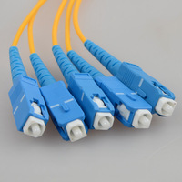 Module de répartiteur de fibre optique PLC ABS 1:8 SC UPC 1X8 monomode G657A1 avec pigtail de fibre, certifié CE, garantie 5 ans, occasion
