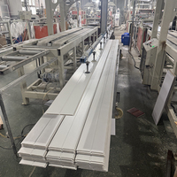 Panel de Techo de PVC Laminado con Diseño de Madera Blanca, Impermeable, Encastrable, Ignífugo, Insonorizante, con 5 Años de Garantía, para Interiores