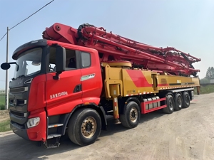 Camion pompe à béton Sany Diesel 8x4 d'occasion fabriqué en Chine, puissance 315 kW, productivité 170 m/h, distance de transport 37m-62m - Product Image 4