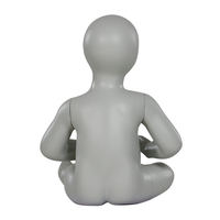 Maniquí de Fibra de Vidrio para Niños, Cuerpo Completo, con Cabeza de Huevo, para Exhibición de Ropa Infantil, Venta al por Mayor