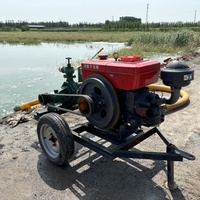 Pompe d'irrigation auto-amorçante haute pression refroidie par eau, forte aspiration pour l'approvisionnement en eau et le pulvérisation dans les étangs peu profonds, les ruisseaux et les fermes
