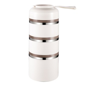 Stainless Steel Lunch <b>Box</b> Multi Layer Large Capacity Portable For Students And Office Workers - Product Image 1
