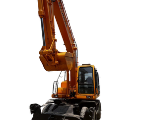 Excavadora de ruedas usada de alta eficiencia a la venta Excavadora de ruedas Hyundai 210w-7 de segunda mano - Product Image 1