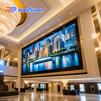 Pantalla LED para Interiores GOB/COB de 640*480 mm, P4, P3, P2.5, P2, P1.86, P1.53, P1.25, Video Wall a Todo Color para Tiendas y Negocios