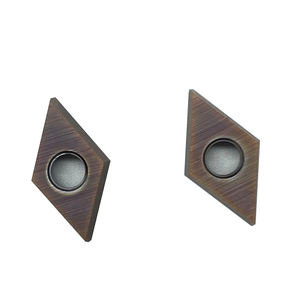 Insertos de torneado de revestimiento de PVD de carburo cementado rombal AC530U, herramientas de corte, uso para acero inoxidable y acero, 1 unidad - Product Image 6